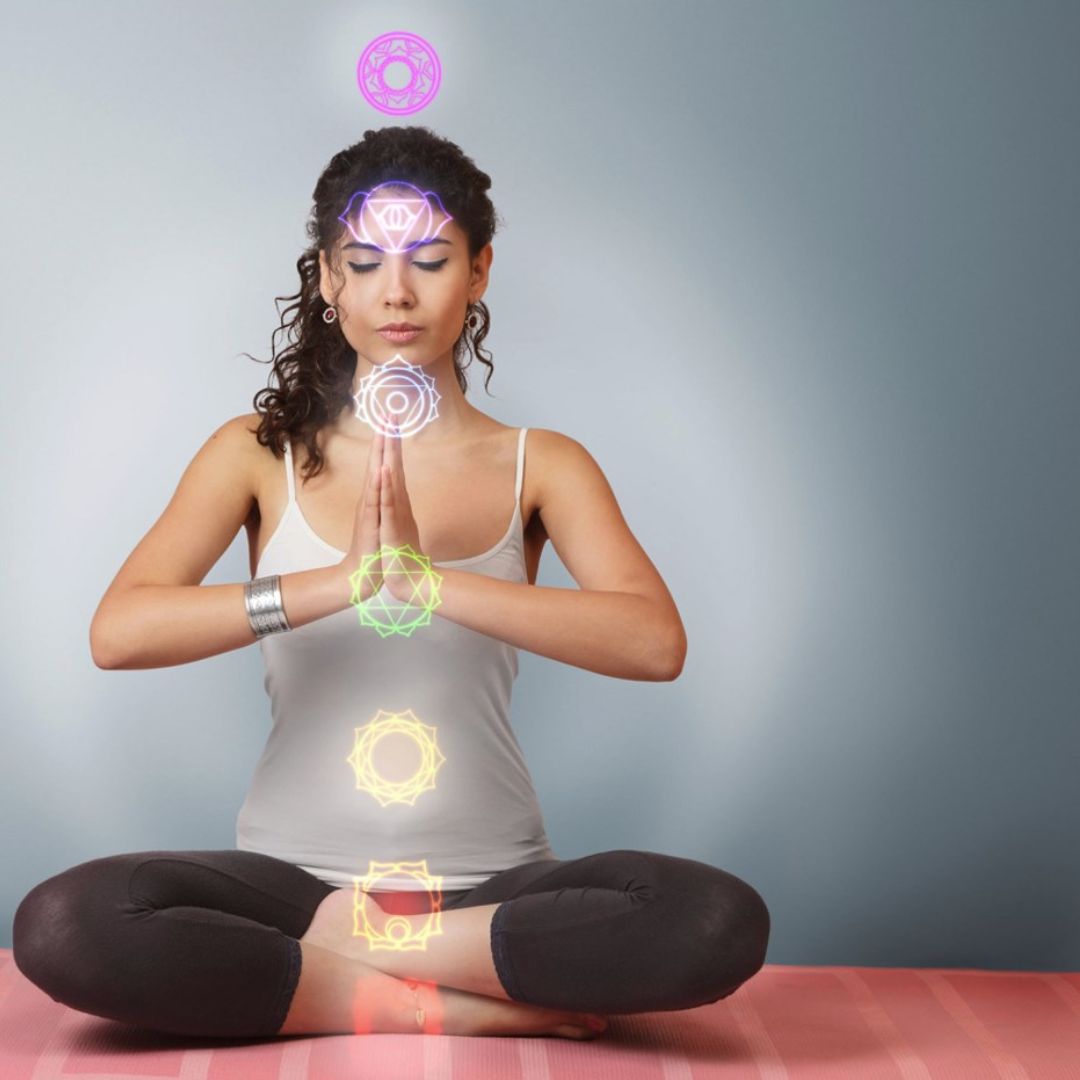 MOHTOY Poster de tableau des chakras de yoga